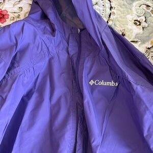 Columbia Kids Raincoat in Vibrant Purple